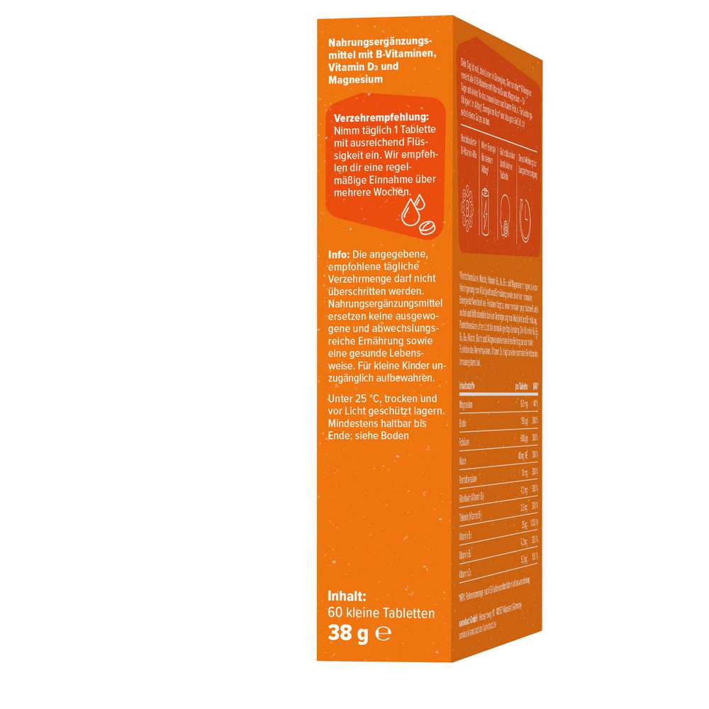 Produktabbildung sanotact B-Komplex + Magnesium + Vitamin D3