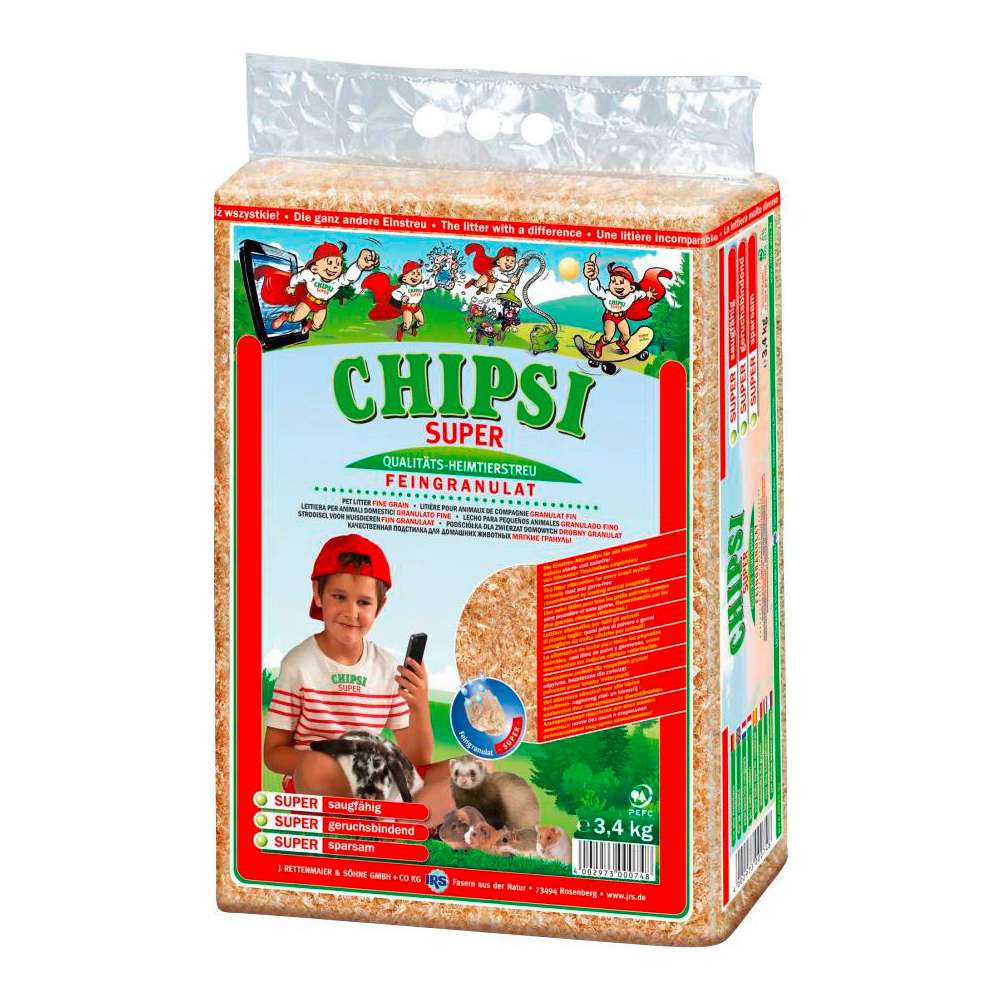 Produktabbildung Chipsi Nager Heimtierstreu Super, Feingranulat