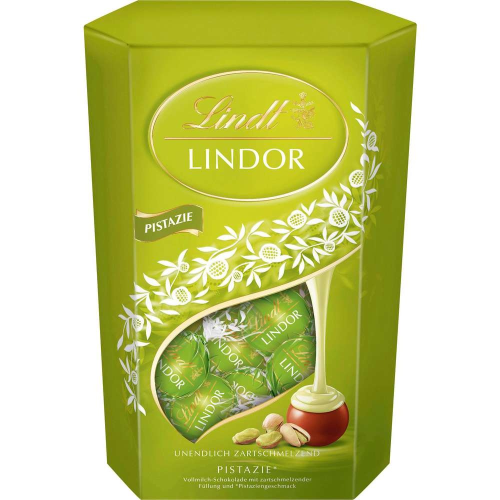 Produktabbildung Lindt Lindor Schokokugeln, Pistazie