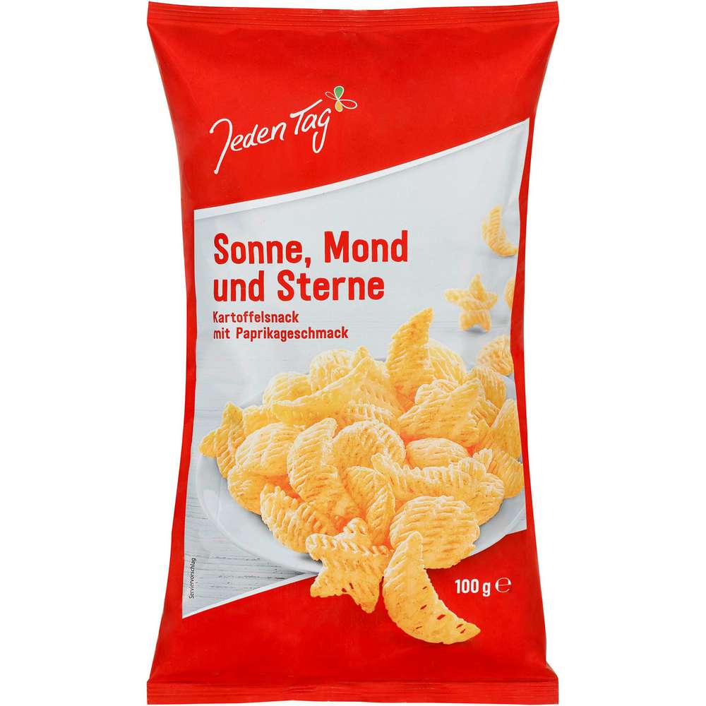 Produktabbildung Jeden Tag JT Sonne, Mond & Sterne Snack 100g