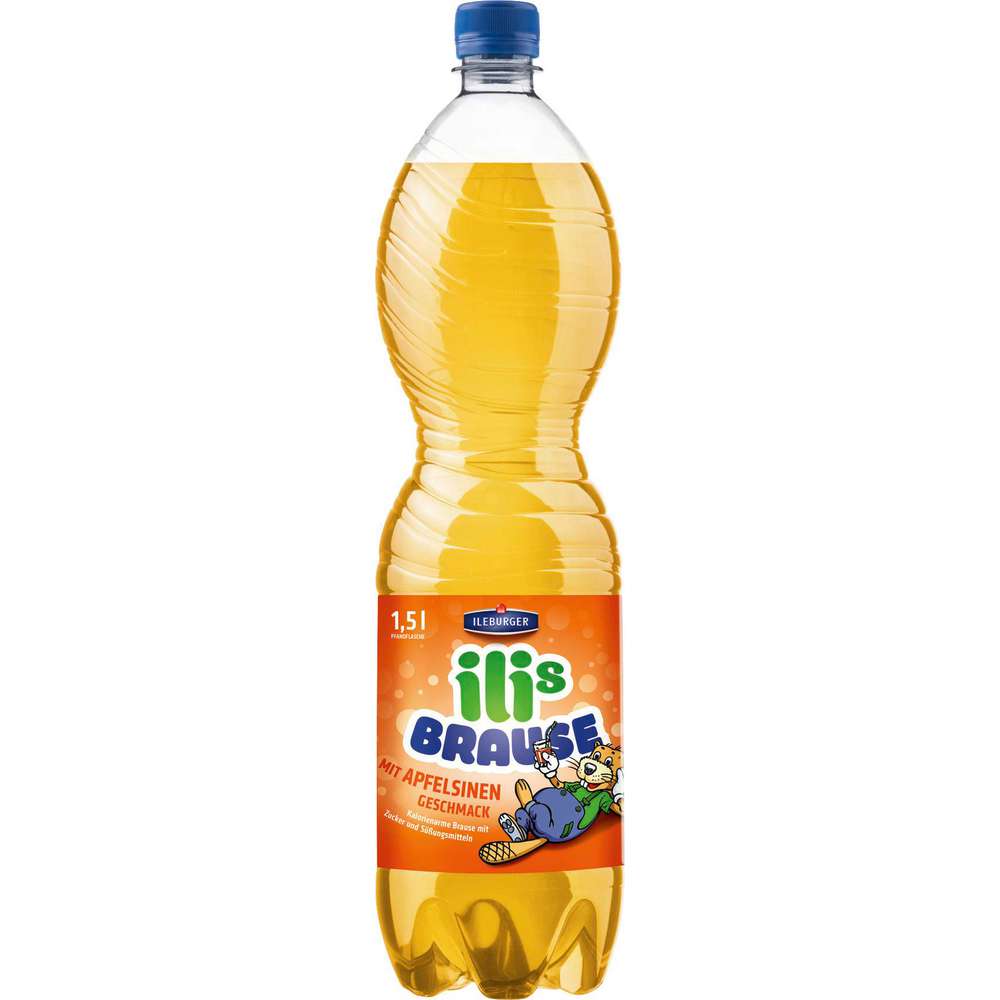 Produktabbildung Ileburger Sachsen Quelle Limonade ilis Brause,  Apfelsinen-Geschmack