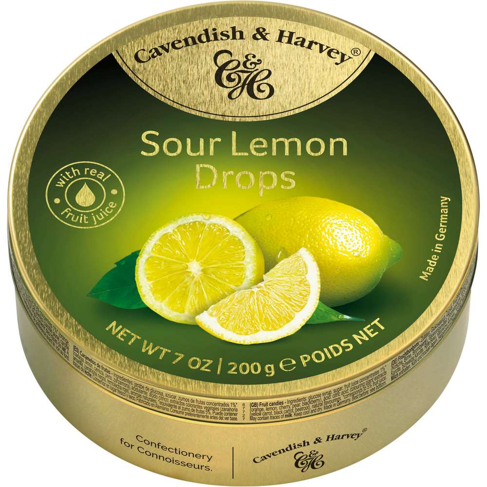 Produktabbildung Cavendish & Harvey Sour Lemon Drops