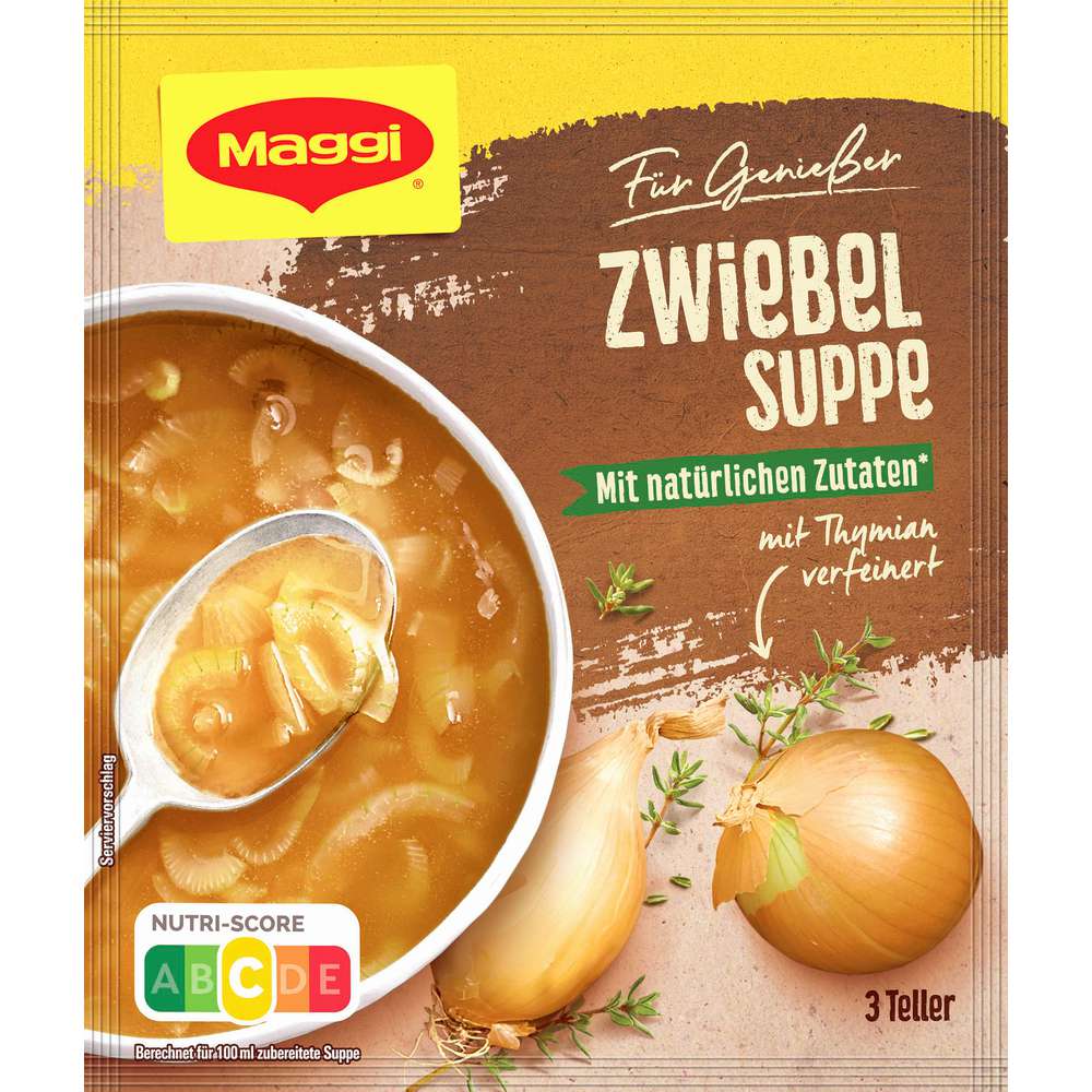 Produktabbildung Maggi Genießer Suppe, Zwiebel