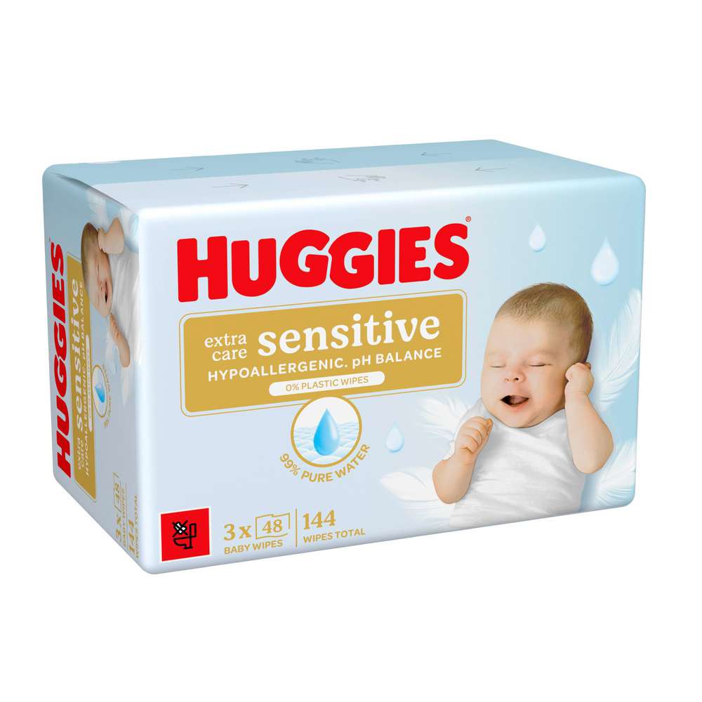Produktabbildung Huggies Pure Care Feuchttücher