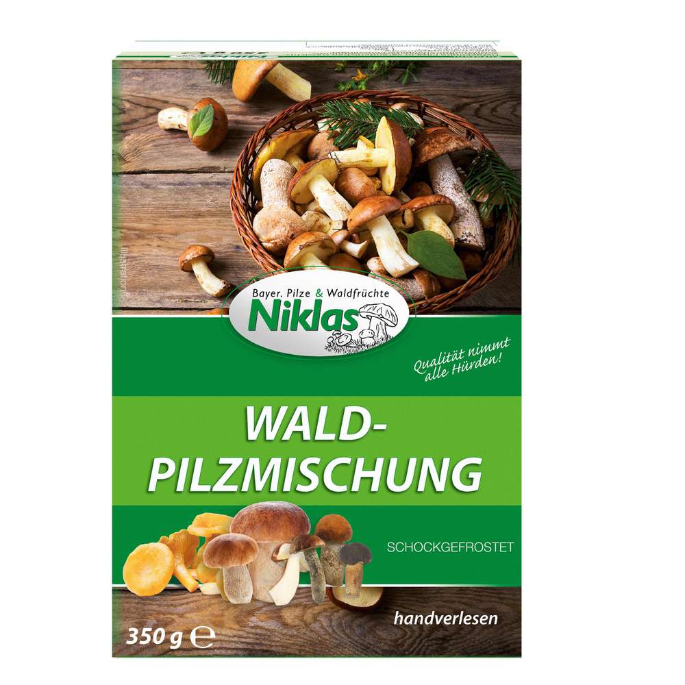 Produktabbildung Niklas Waldpilzmischung, tiefgekühlt
