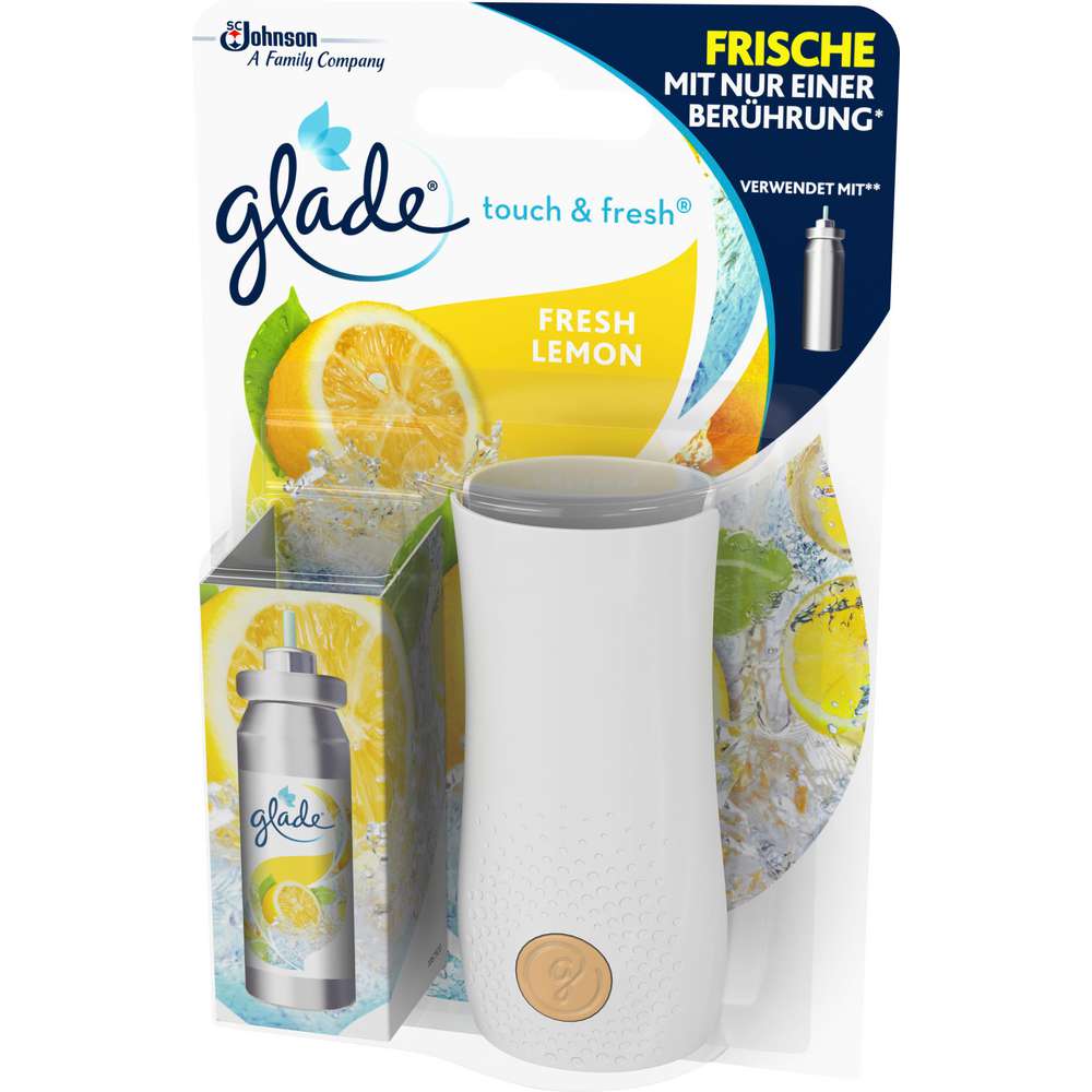 Produktabbildung Glade Lufterfrischer Touch & Fresh Halter, Fresh Lemon
