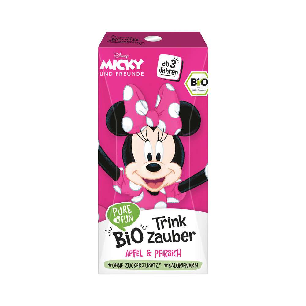 Produktabbildung Pure & Fun Bio Trinkzauber Donald Duck, Apfel-Pfirisich