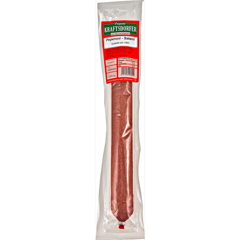 Produktabbildung Kraftsdorfer Pepperoni Salami