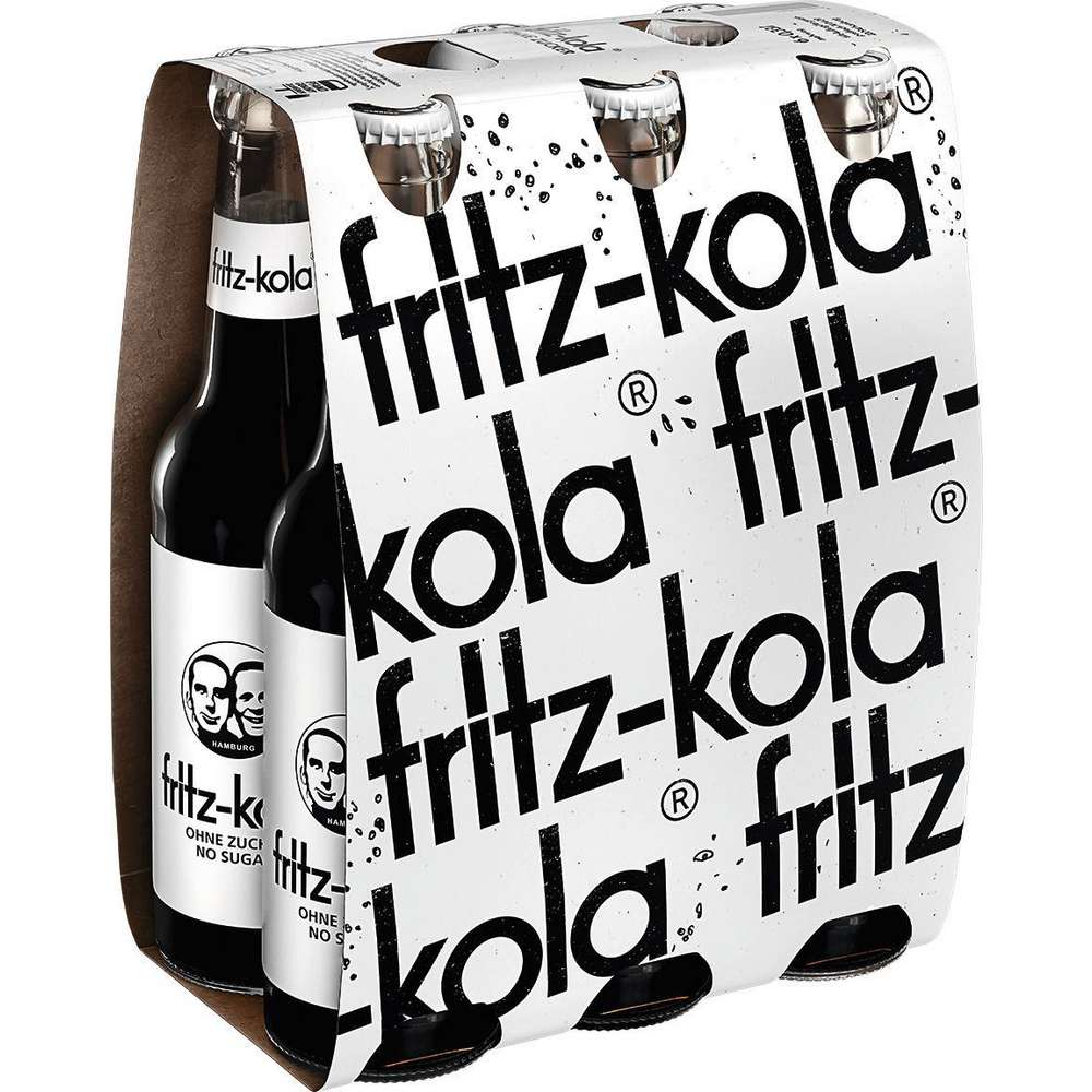 Produktabbildung Fritz-Kola Kola ohne Zucker