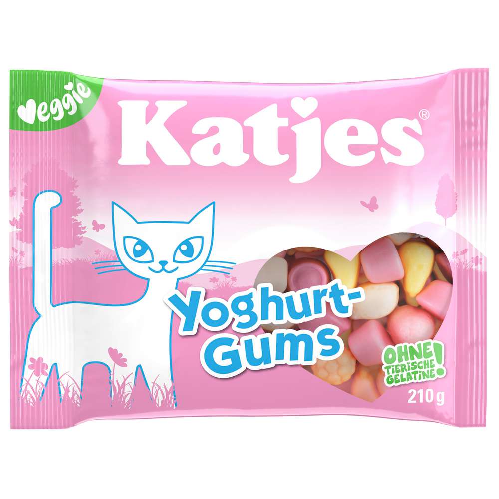 Produktabbildung Katjes Fruchtgummi Yoghurt-Gums, Vegan