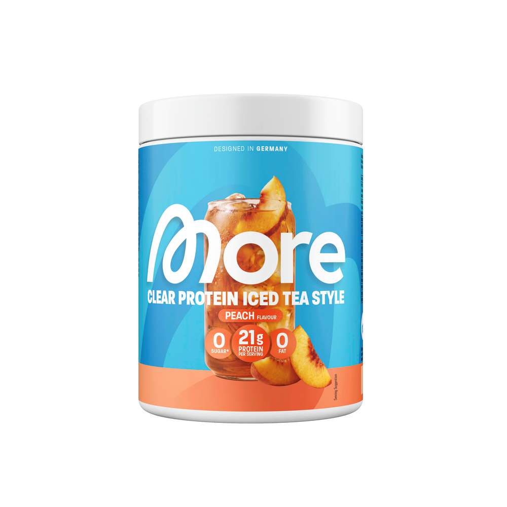 Produktabbildung More Protein Pulver Iced Tea Peach