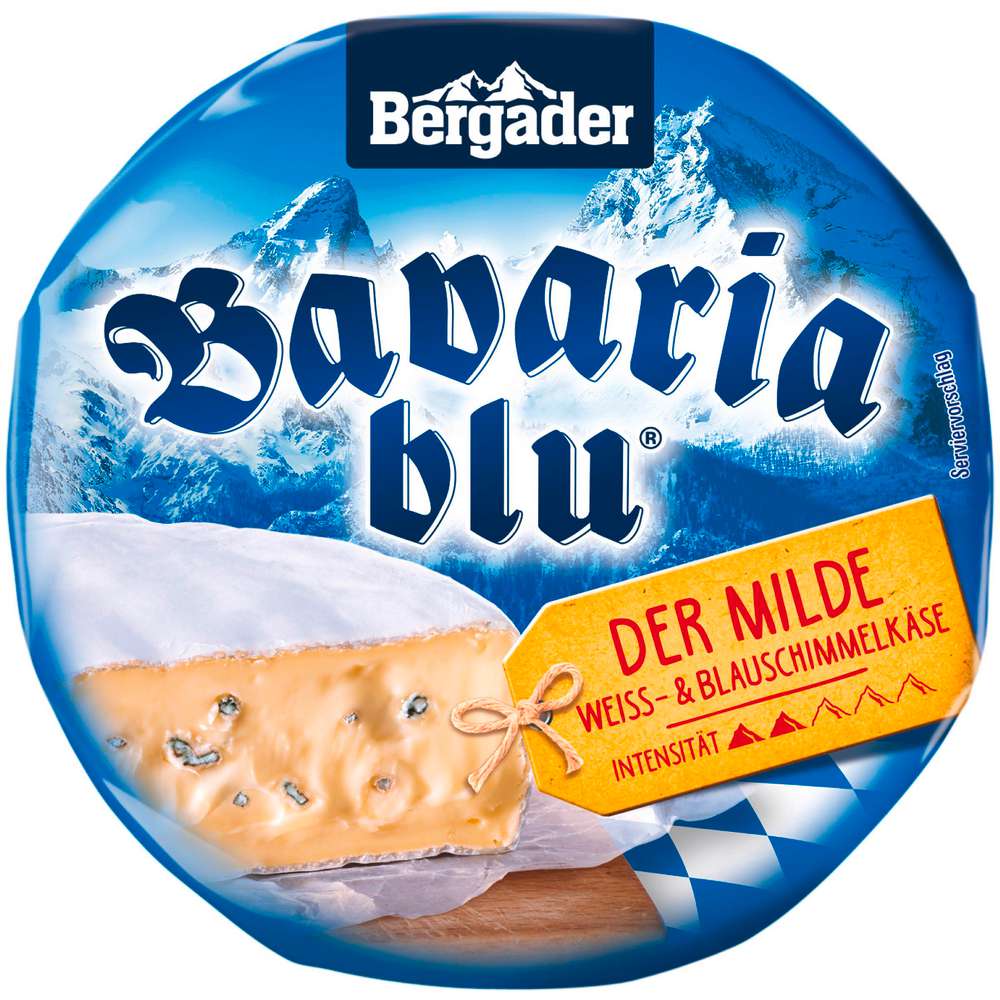 Produktabbildung Bergader Käse Bavaria Blu,  Der Milde