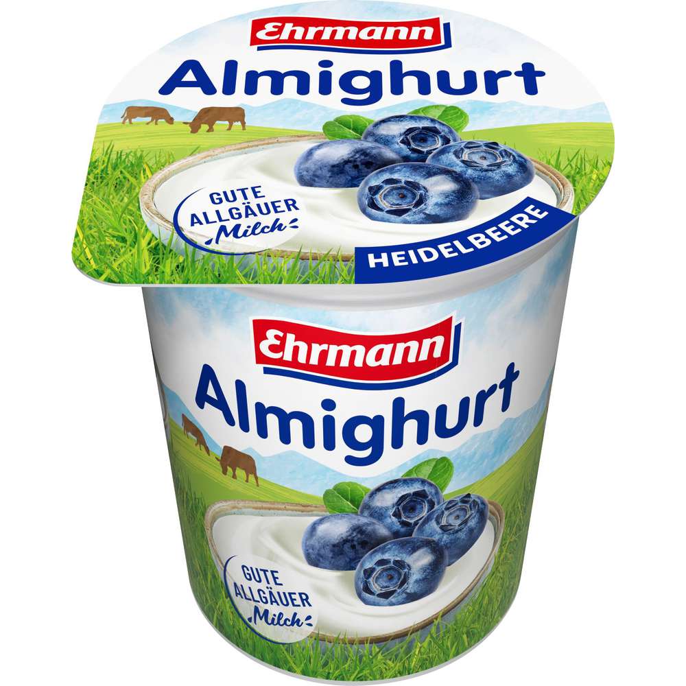 Produktabbildung Ehrmann Fruchtjoghurt Almighurt, Heidelbeere