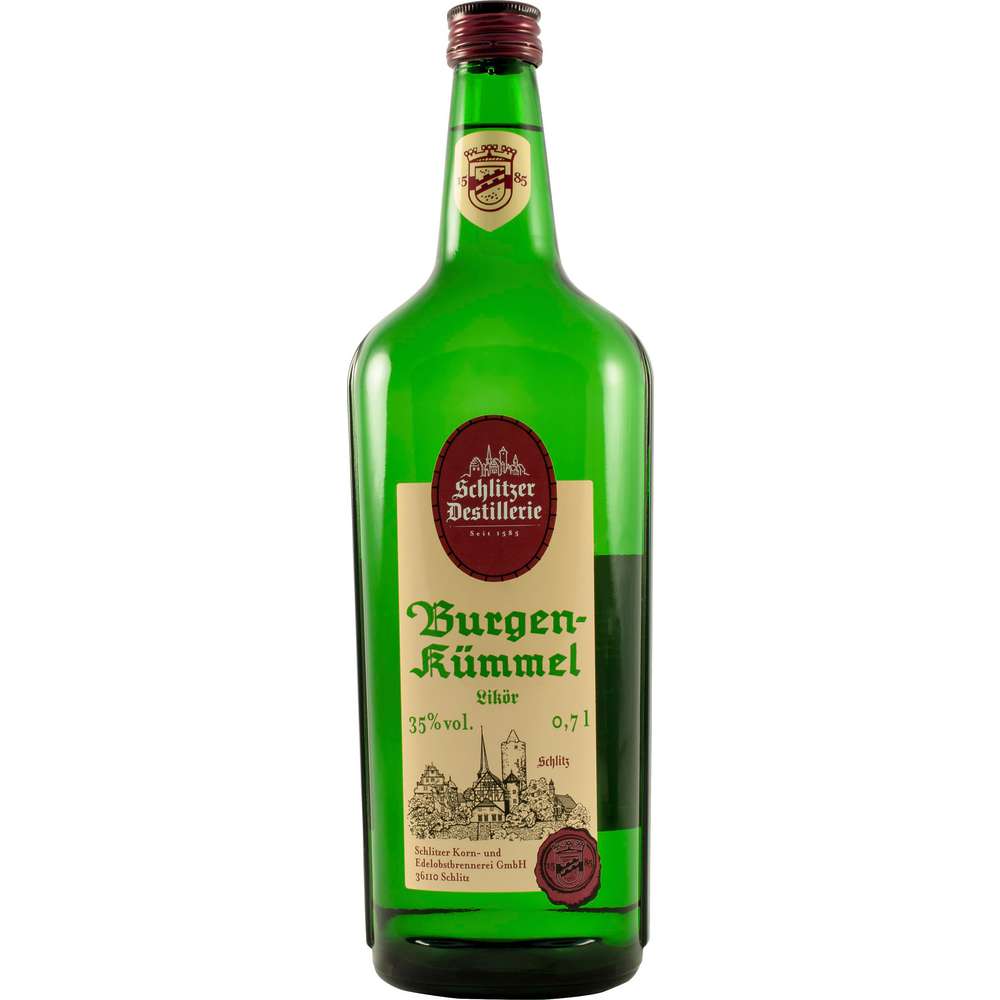 Produktabbildung Schlitzer Burgen-Kümmel Likör 35%
