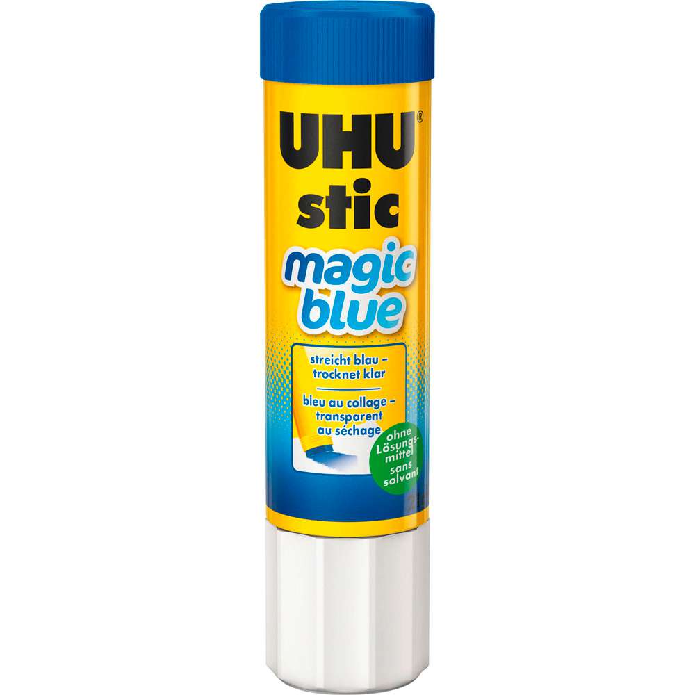 Produktabbildung UHU Klebestift Magic Blue