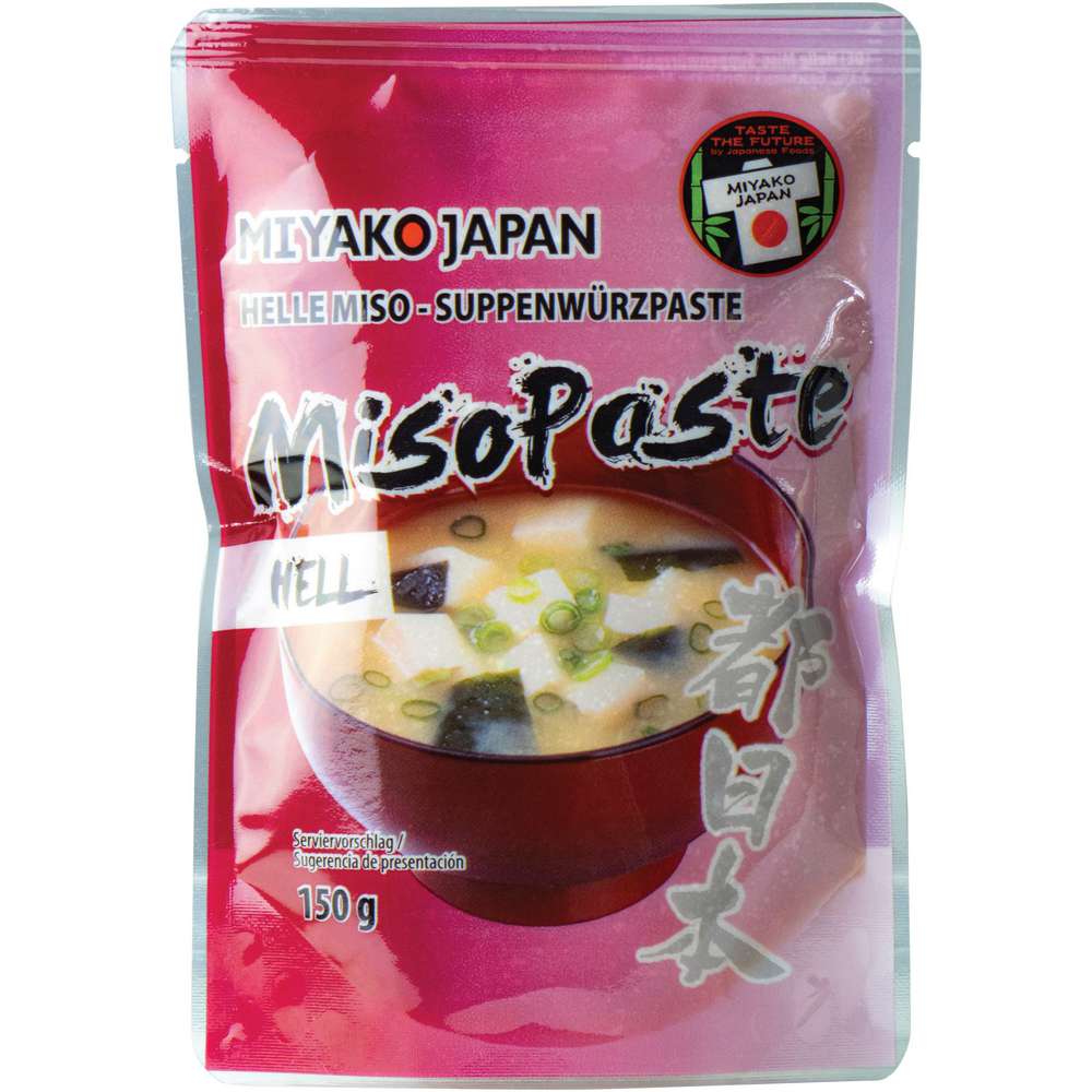 Produktabbildung Miyako Japan Miso Suppenwürzpaste, hell