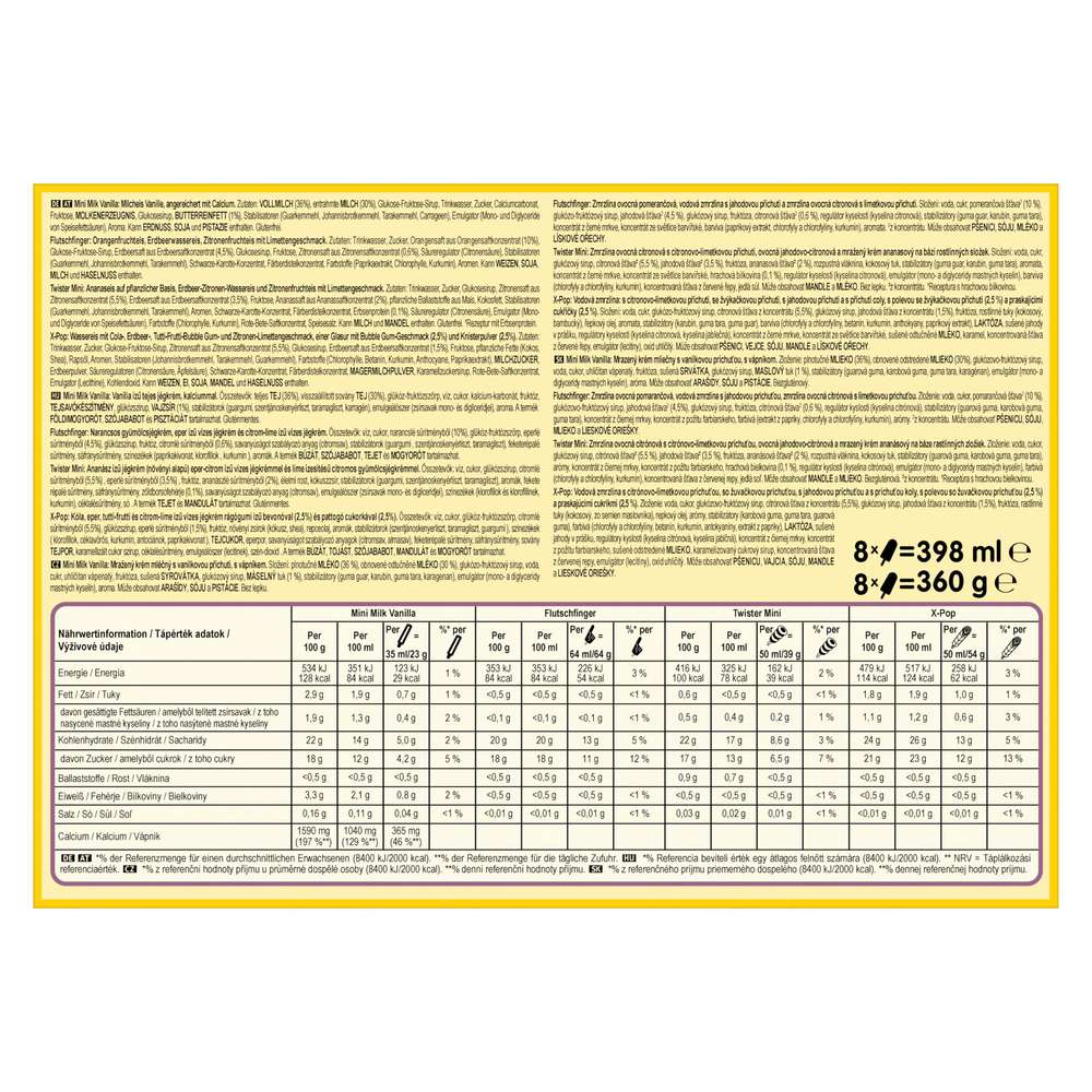 Produktabbildung Langnese Stiel-Eis Kids Mix