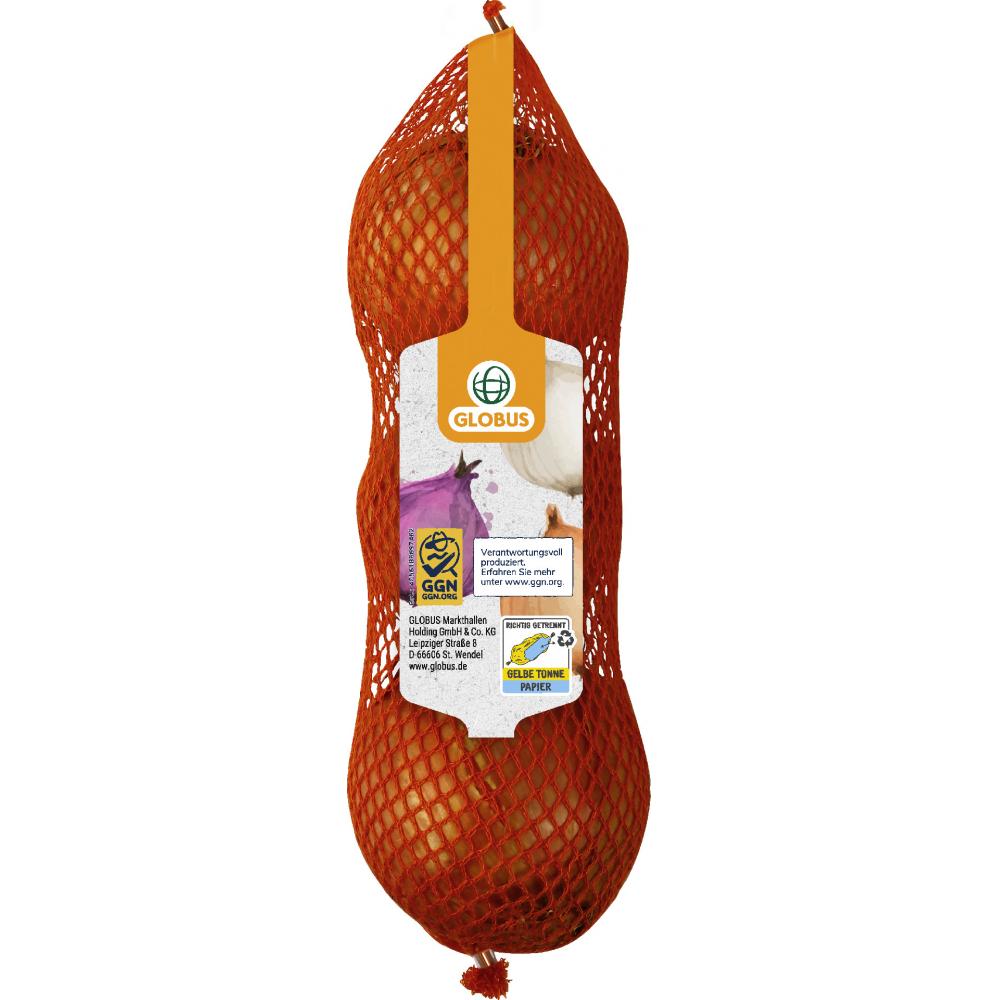 Produktabbildung keine Marke Globus Speisezwiebeln rot, gelb, weiß oder süß, je 380 g-Netz