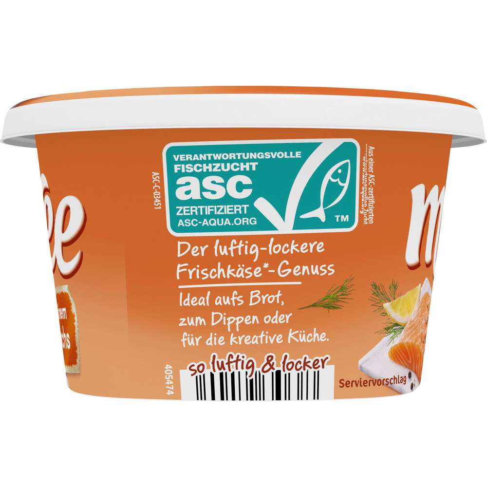 Produktabbildung Miree Frischkäse, Lachs