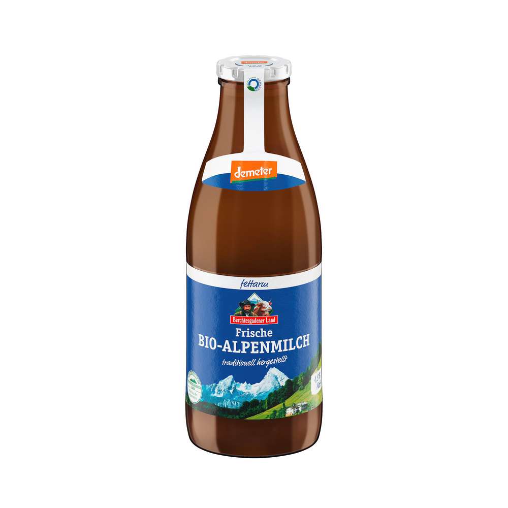 Produktabbildung Berchtesgadener Land Bio Demeter Alpenmilch 1,5% Fett