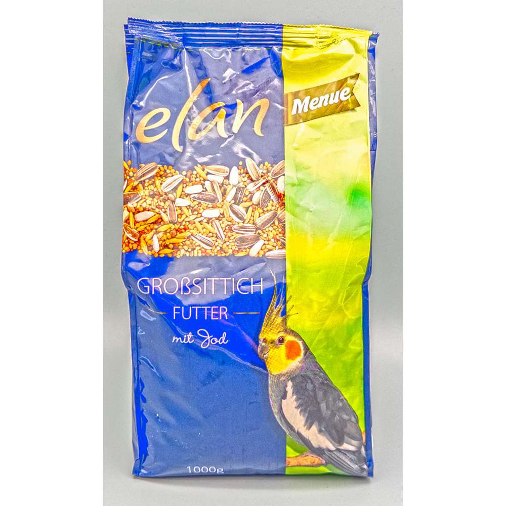 Produktabbildung elan Großsittichfutter 