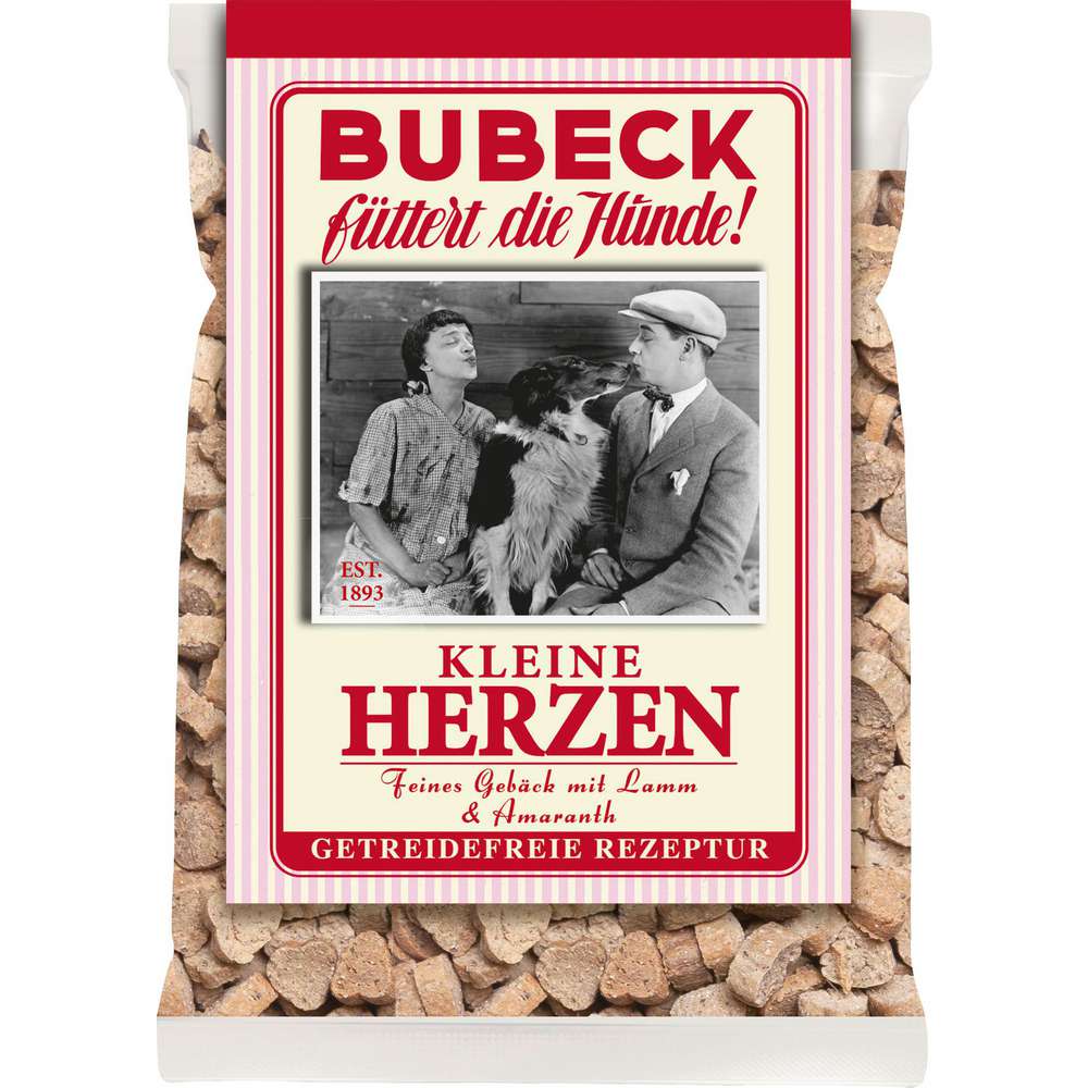 Produktabbildung Bubeck Hunde-Snack Getreidefrei, kleine Herzen