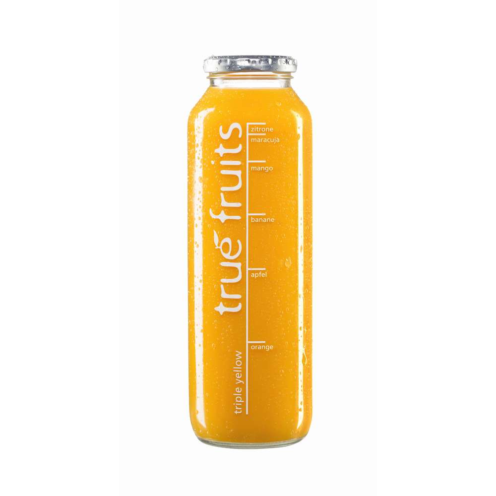 Produktabbildung True Fruits Yellow Smoothie Mango Maracuja