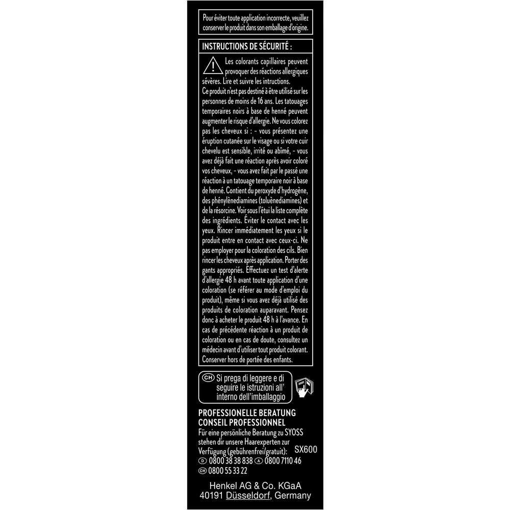 Produktabbildung Syoss Augenbrauenfarbe-Kit, schwarz