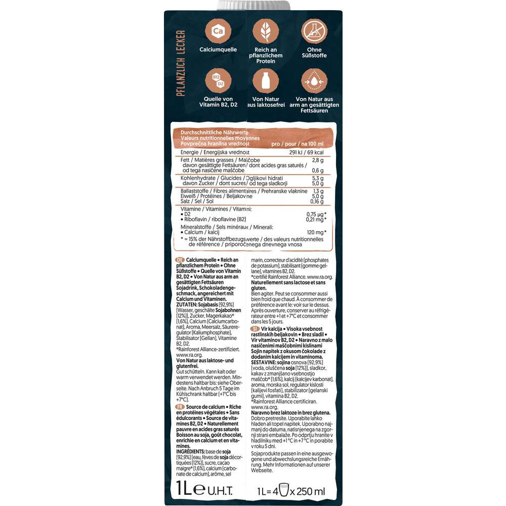 Produktabbildung Alpro Soya Drink Protein, Schoko