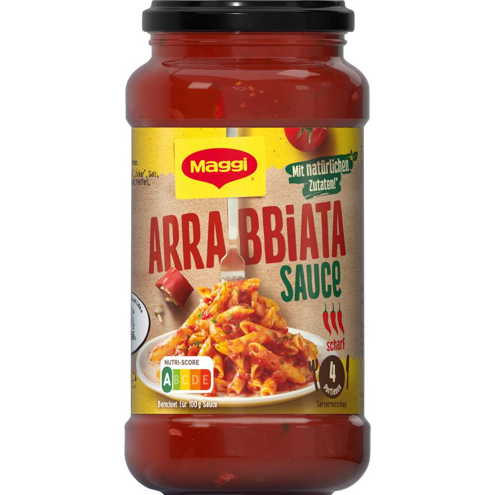 Produktabbildung Maggi Pastasauce Arrabbiata