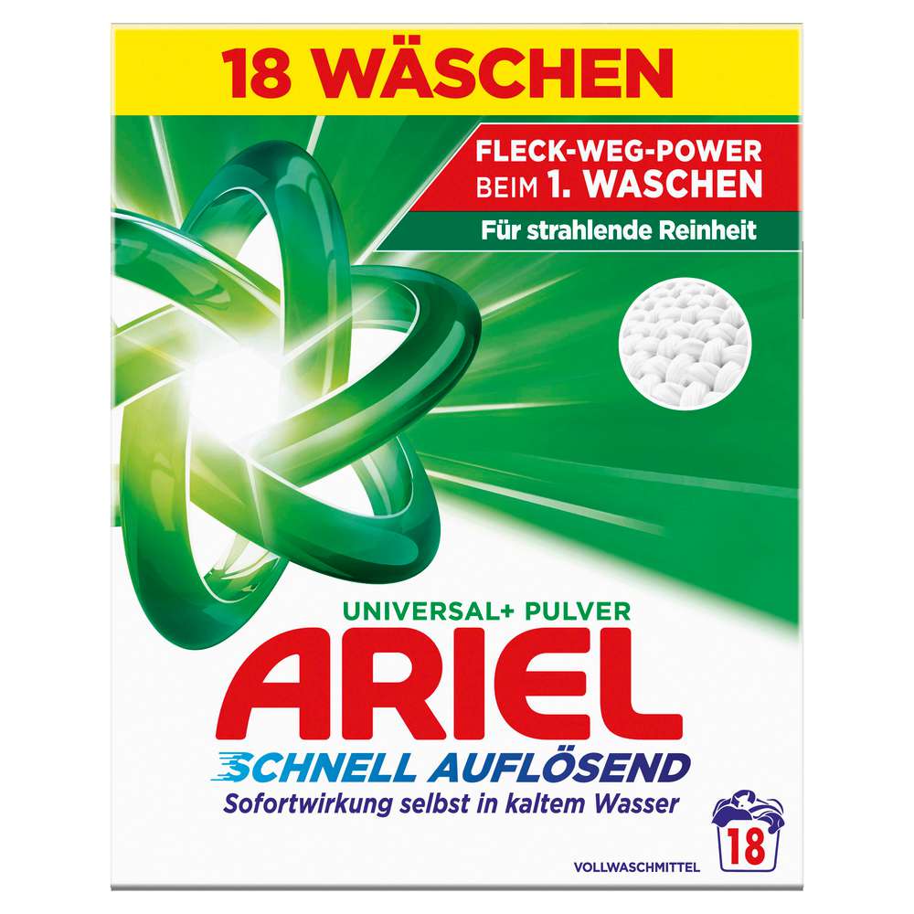 Produktabbildung Ariel Universal-Waschmittel Pulver