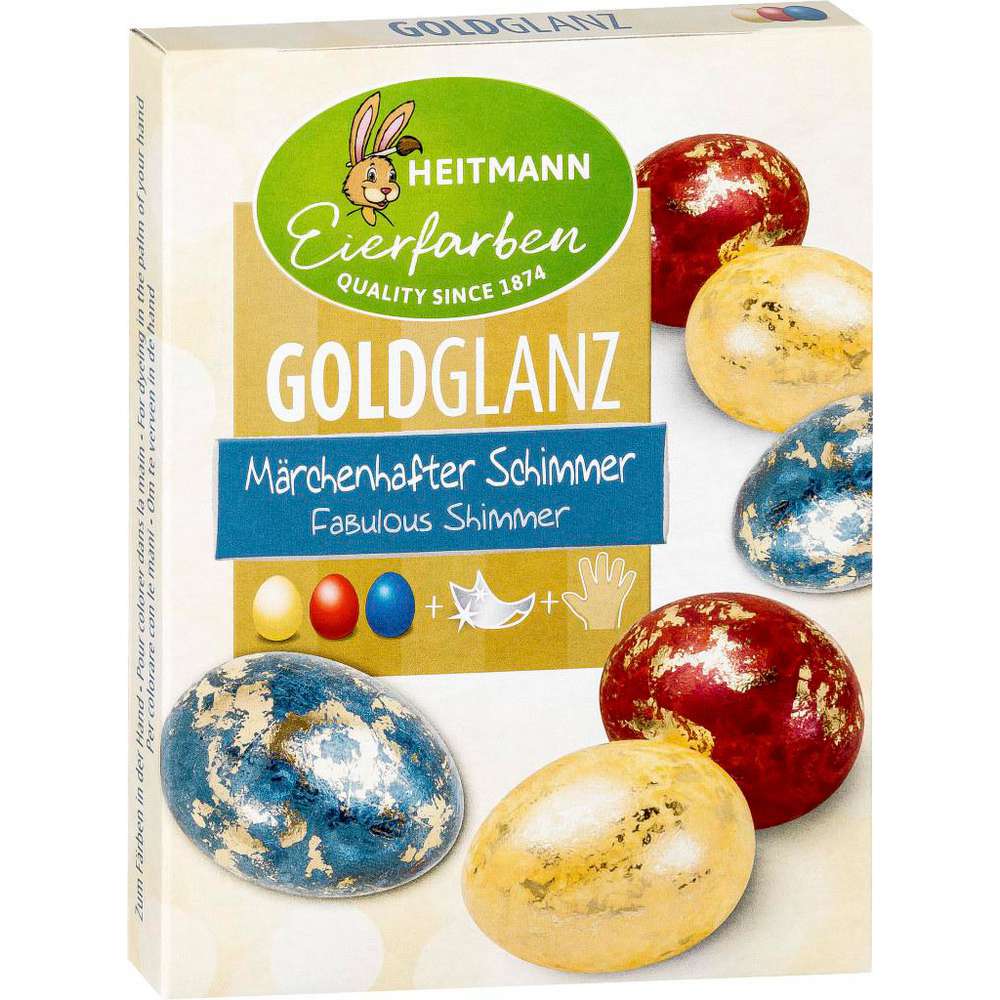 Produktabbildung Heitmann Eierfarben, Goldglanz