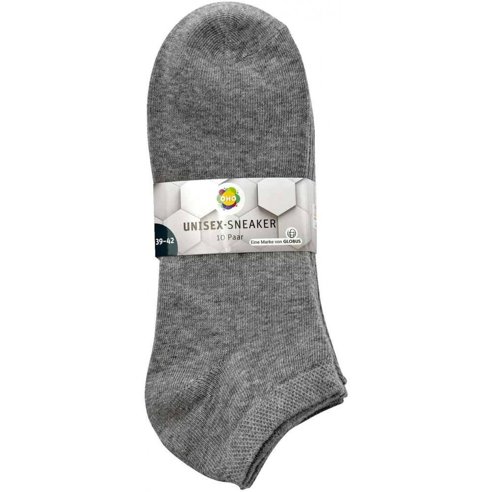 Produktabbildung keine Marke OHO Sport-, Kurzschaftsportoder Sneaker-Socken, je 10er-Pack