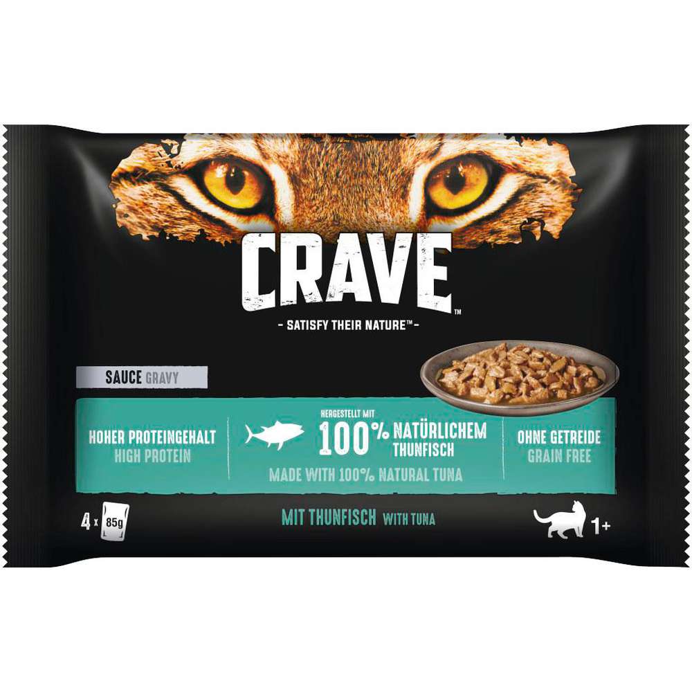 Produktabbildung Crave Katzen-Nassfutter, Thunfisch
