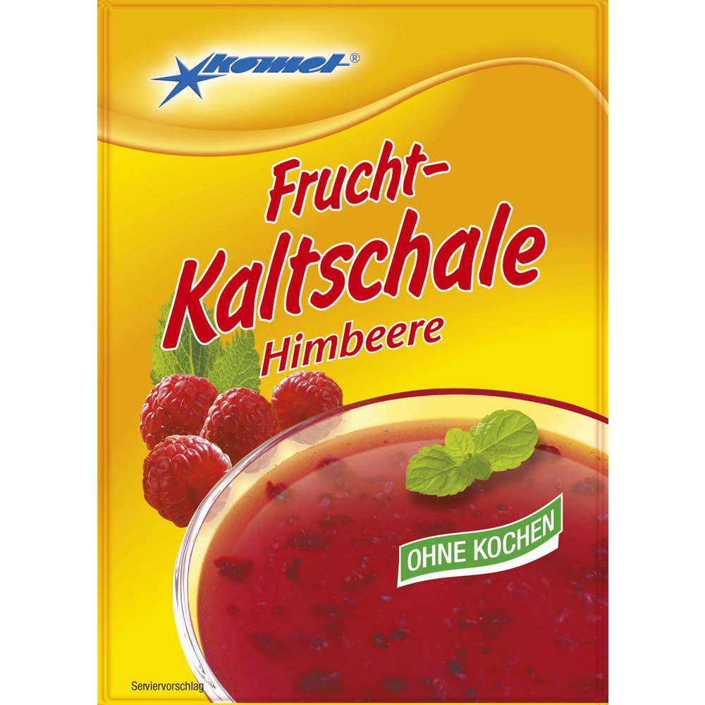 Produktabbildung Komet Fruchtkaltschale, Himbeere