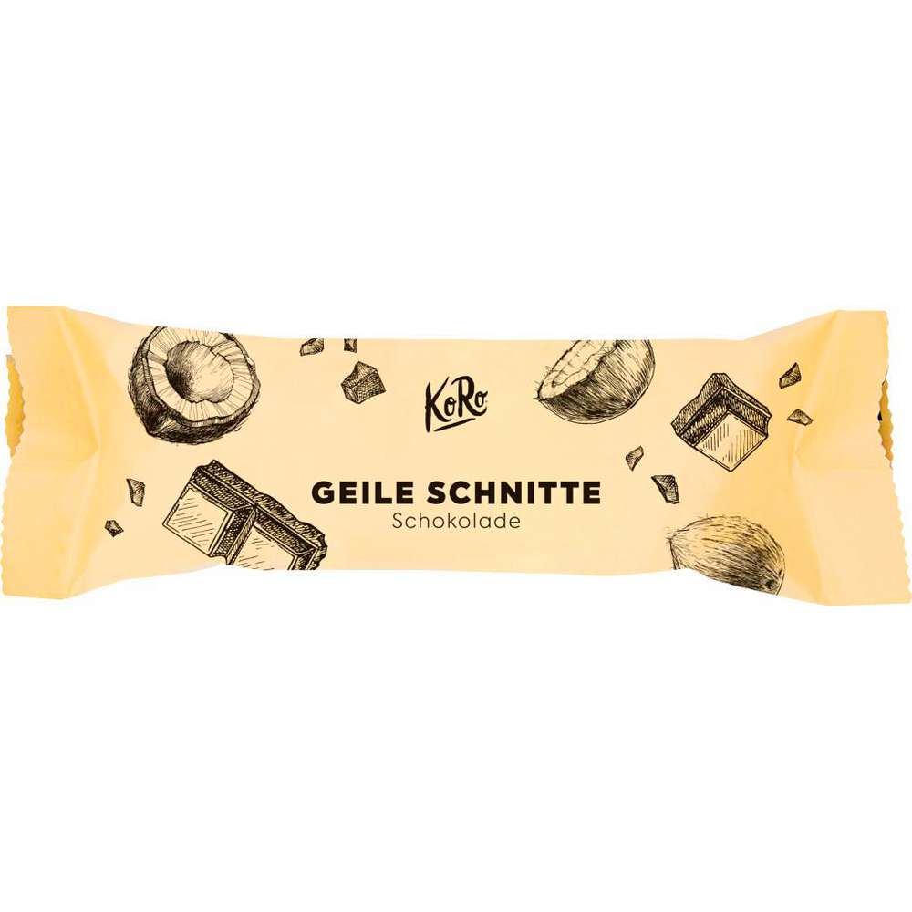 Produktabbildung KoRo Bio Schokoriegel, Geile Schnitte