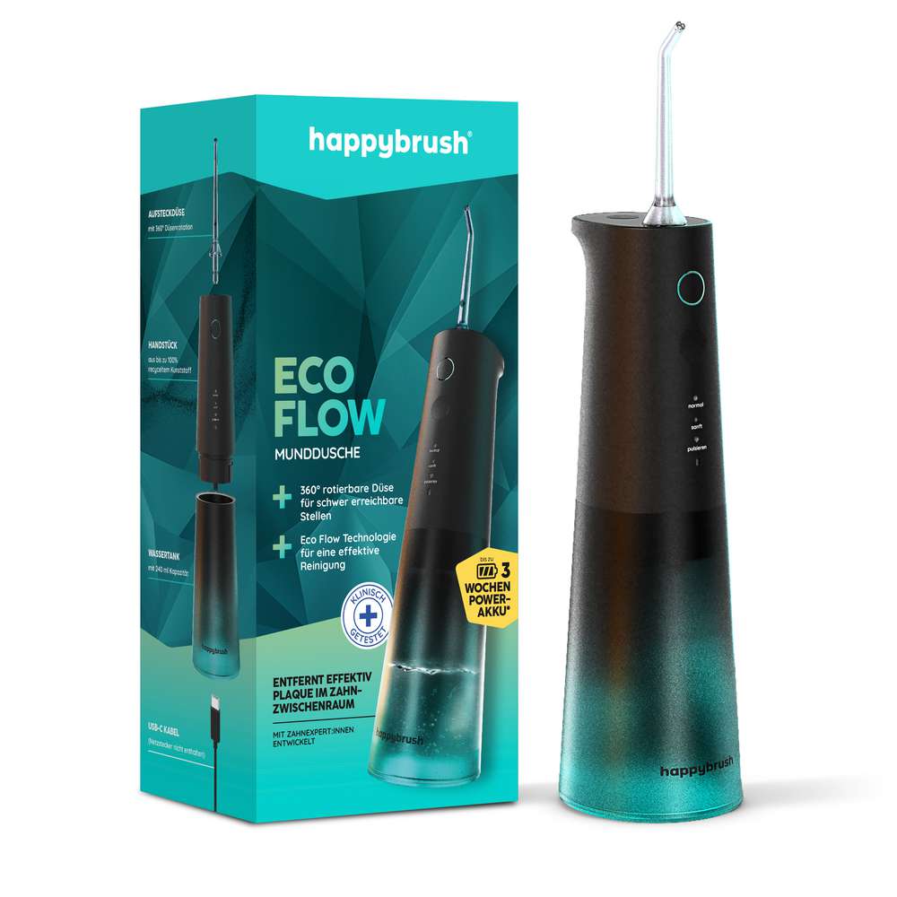 Produktabbildung Happy Brush Munddusche Eco Flow