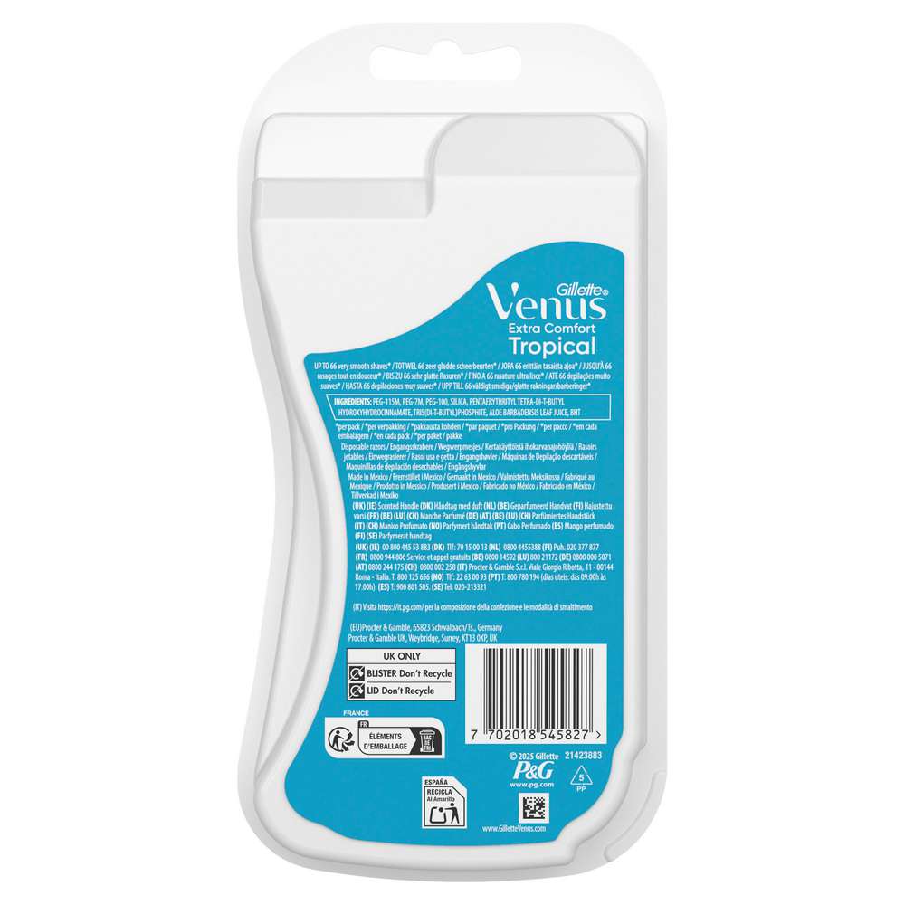 Produktabbildung Gillette Einwegrasierer Venus Tropical