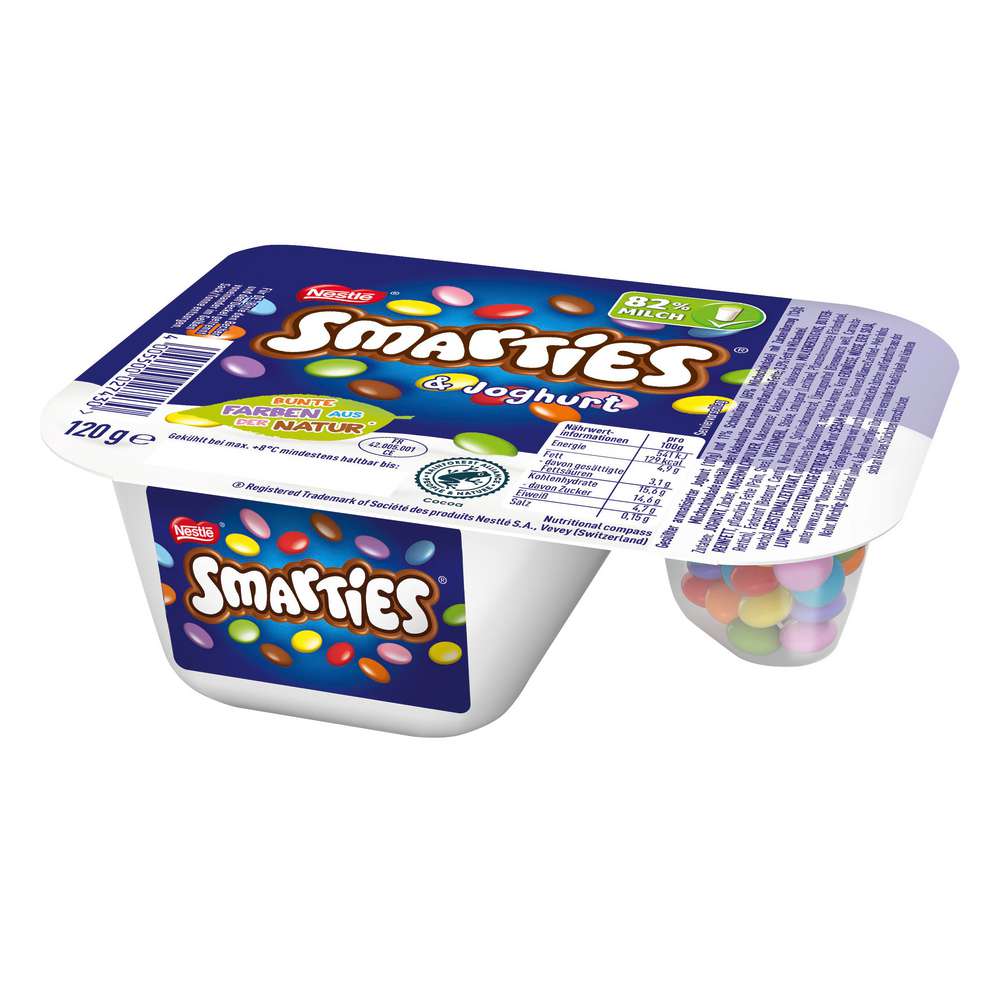 Produktabbildung Nestle Joghurt-Mix, Smarties