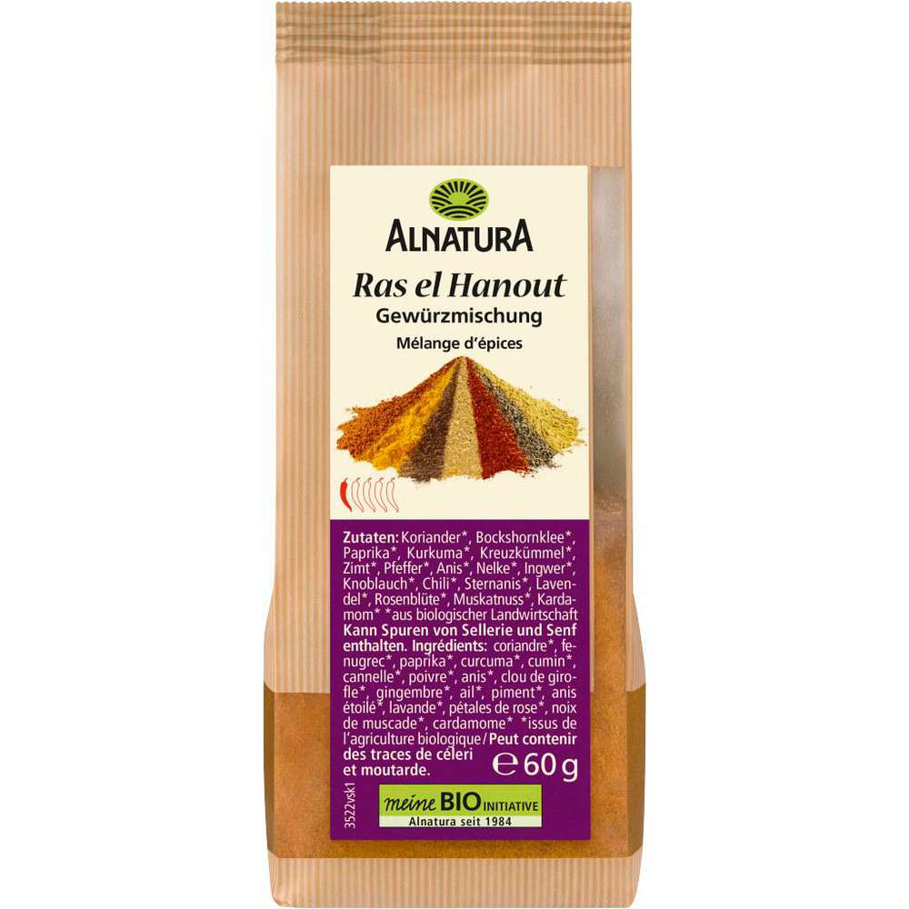 Produktabbildung Alnatura Bio Gewürzmischung Ras el Hanout
