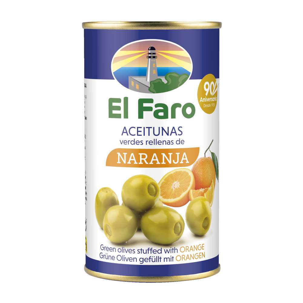 Produktabbildung El Faro Oliven mit Orangenpaste