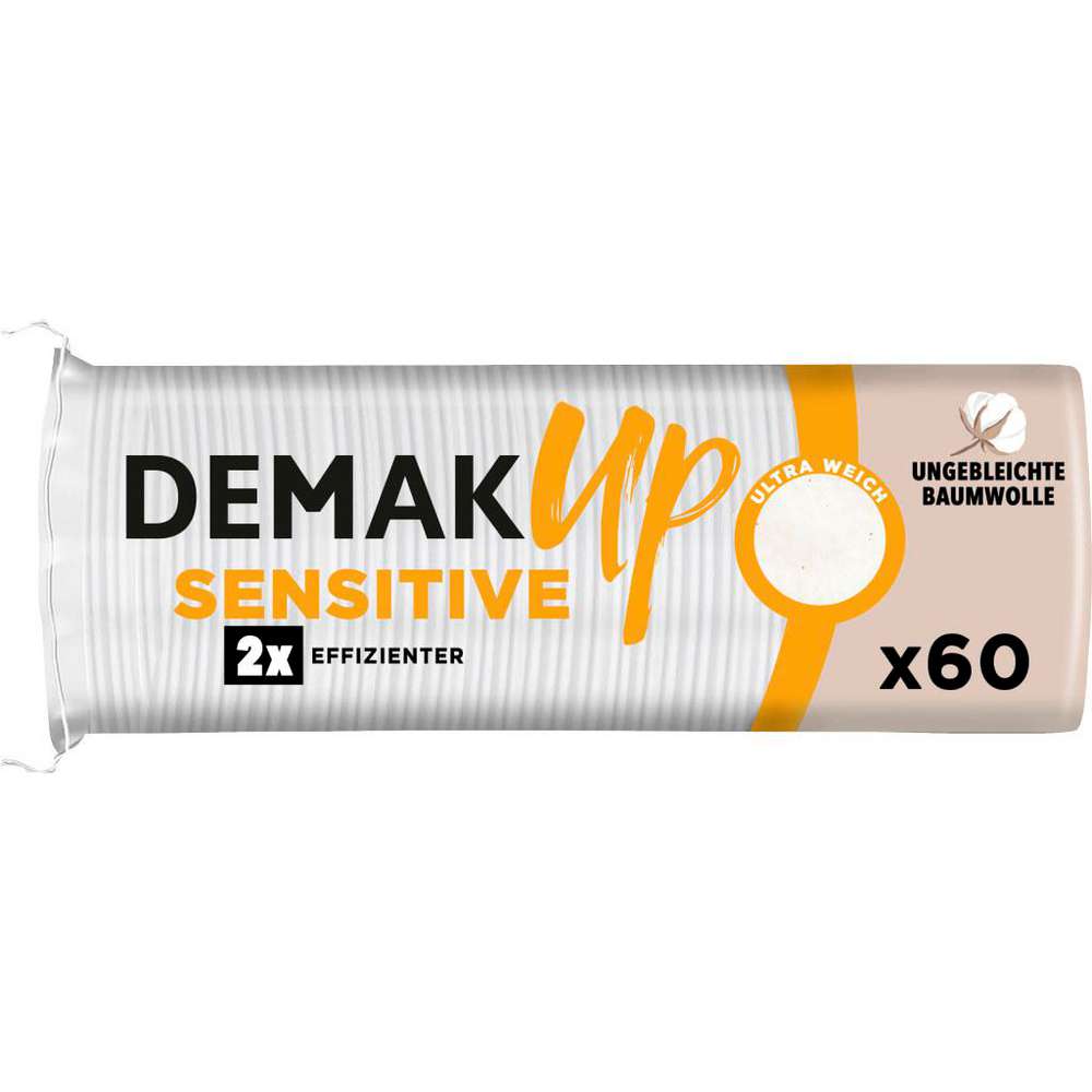 Produktabbildung Demak'Up Wattepads rund, Sensitiv