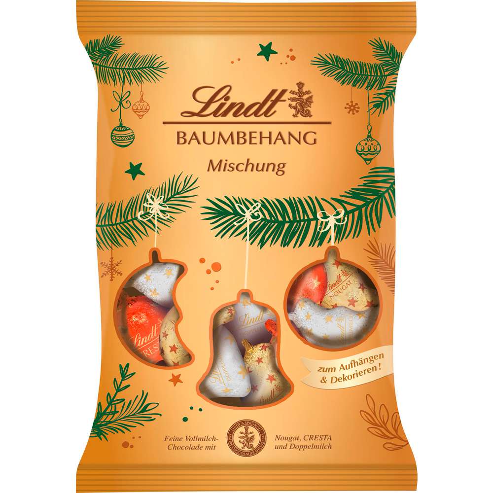 Produktabbildung Lindt Schokopralinen, Baumbehang