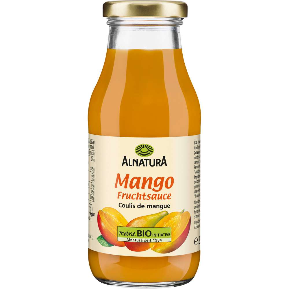 Produktabbildung Alnatura Bio Fruchtsoße, Mango