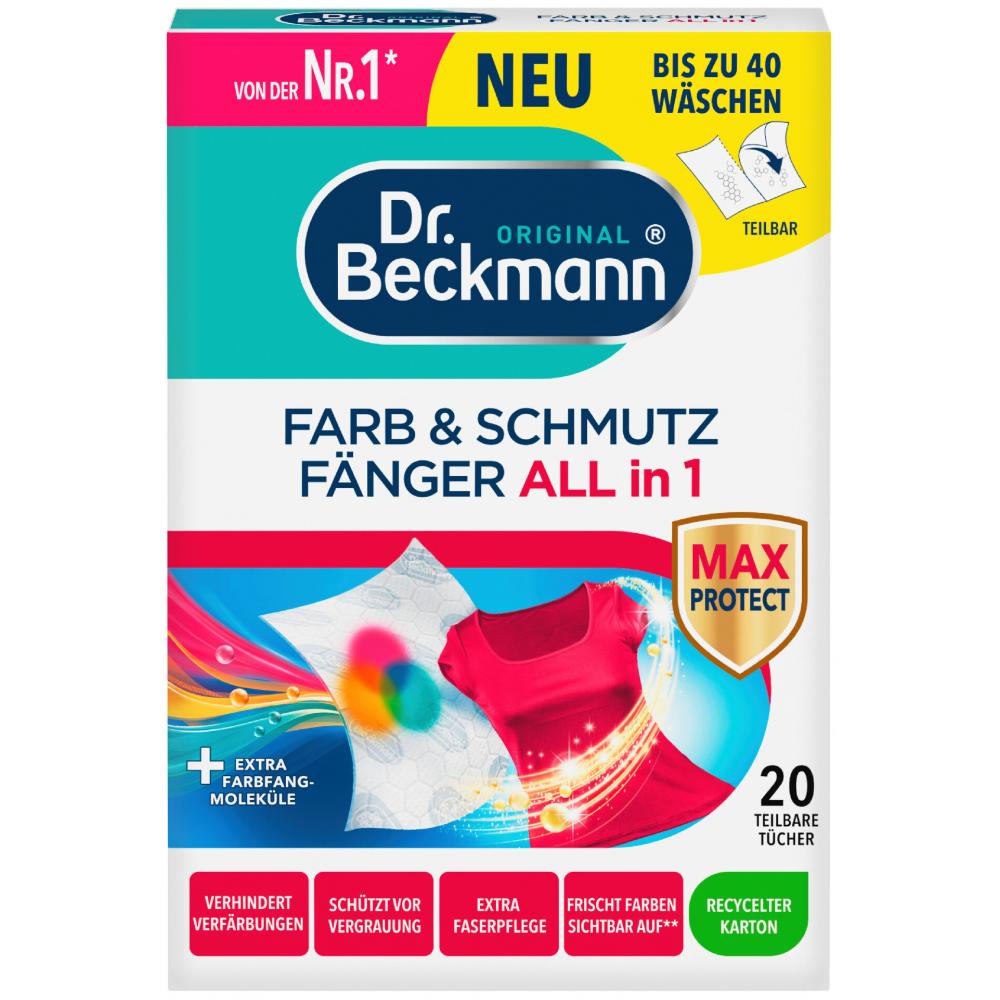 Produktabbildung keine Marke Dr. Beckmann  Farb- und Schmutzfangtücher, 20 Stück