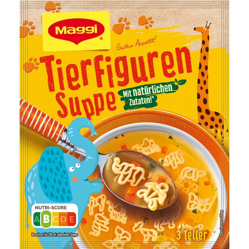 Produktabbildung Maggi Tierfigurensuppe