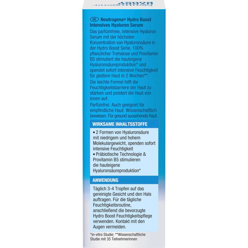 Produktabbildung Neutrogena Hydro Boost Konzentrat