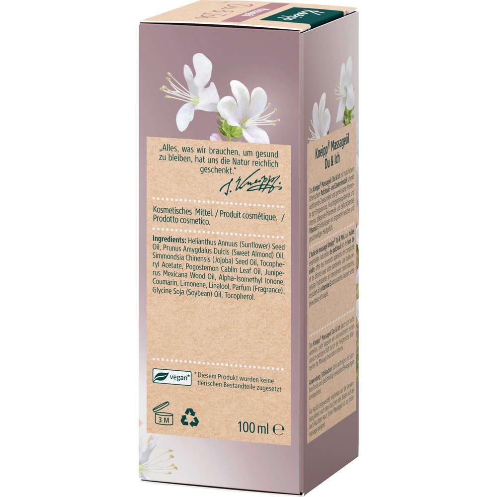Produktabbildung Kneipp Massageöl, Du & Ich