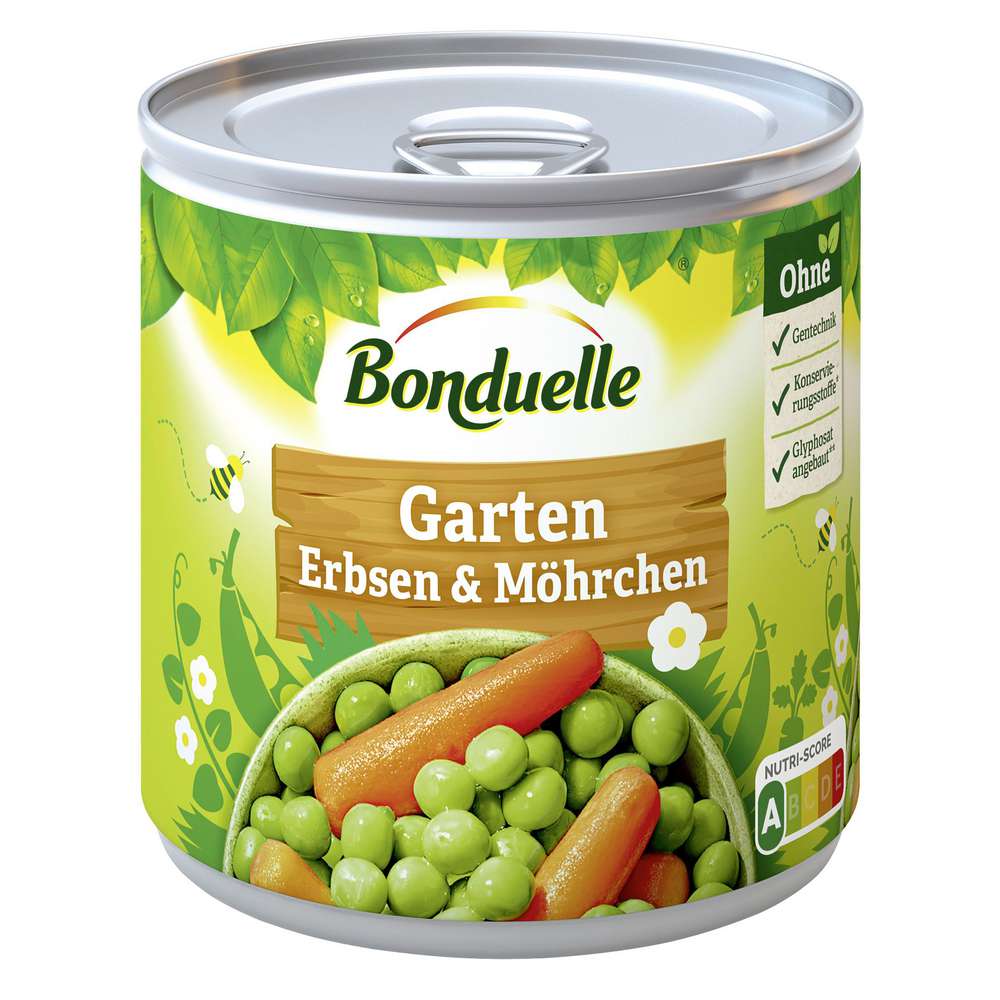 Produktabbildung Bonduelle Gartenerbsen mit Möhrchen