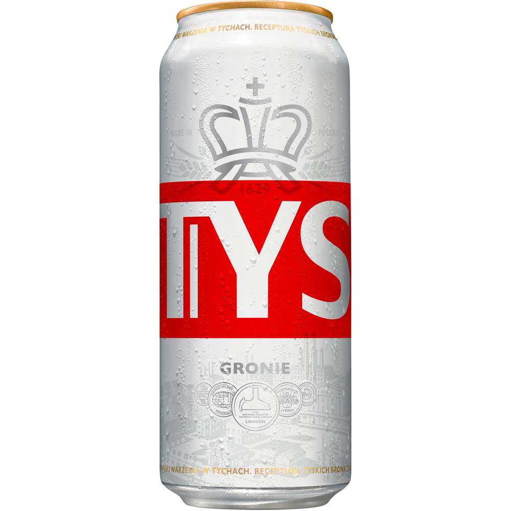Produktabbildung Tyskie Original polnisches Bier Gronie, 5,2%